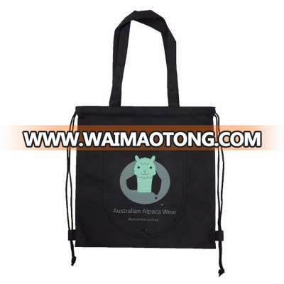 The 2018 world cup custom logo advertising promotional drawstring tote bag