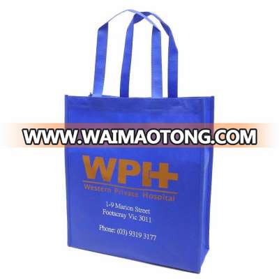 100% biodegradable shopping non woven bags logo custom